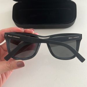 Dolce & Gabbana DG2145 sunglass , Black rubber skin